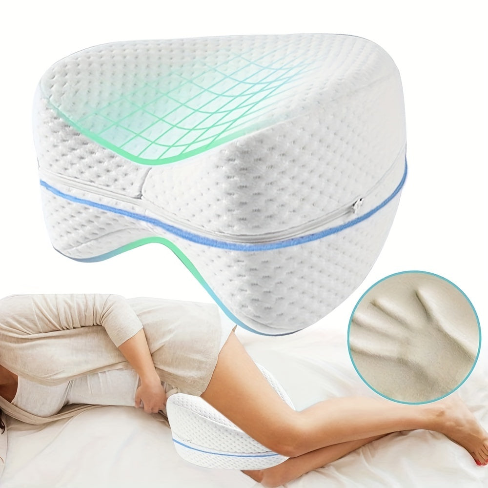 Orthopedic Memory Foam Leg Pillow for Pain Relief and Comfort