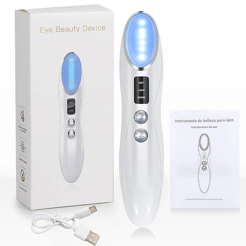 Eye Beauty Device EMS Eye Vibrate Massager Instrument Electric Face